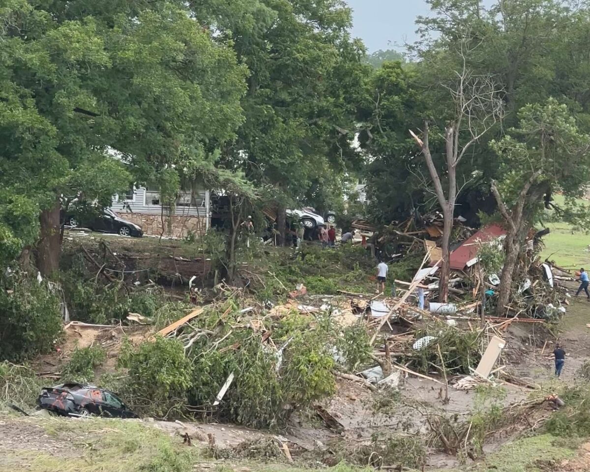Kerrville Flooding Damage