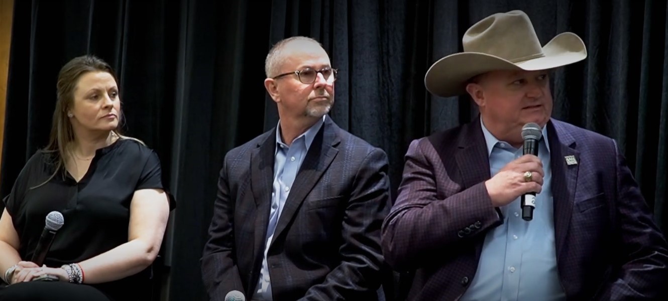 Capital Farm Credit’s Casey Cook and Pat Shields participated in the Cattlemen’s Call podcast This link will trigger a popup message. during CattleCon earlier this month, along with Anne Thompson of the Farm Credit Council.