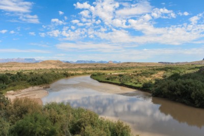 A river