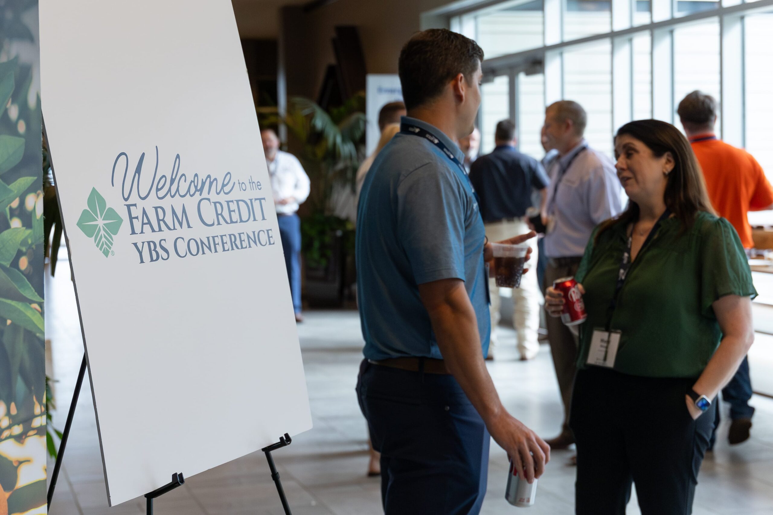 Attendees mingle at the Agriroots conference